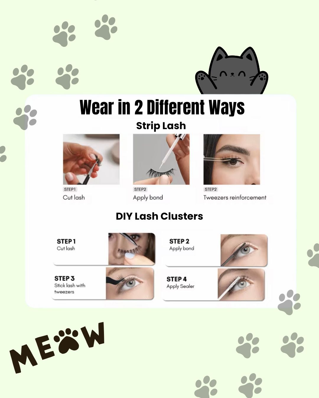 Peppy - 5 Pack Lash Strips
