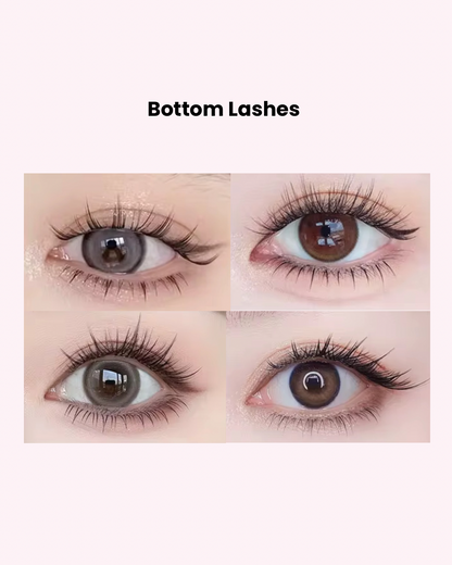 Bottom Lashes Mixed Styles Pre Glued - Canopus, Capella ,Altair, & Rigel
